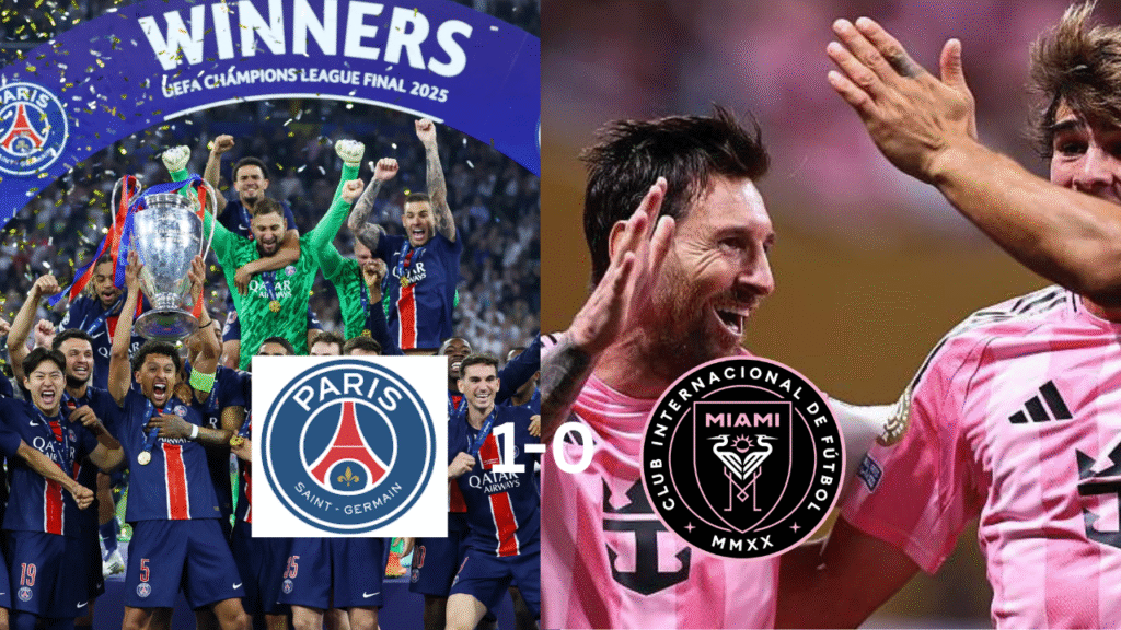 PSG vs Inter Miami in Club World Cup