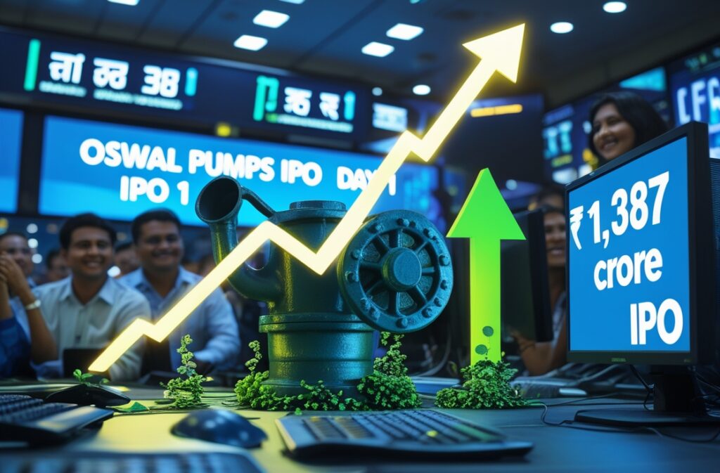 Oswal Pumps IPO Day 1