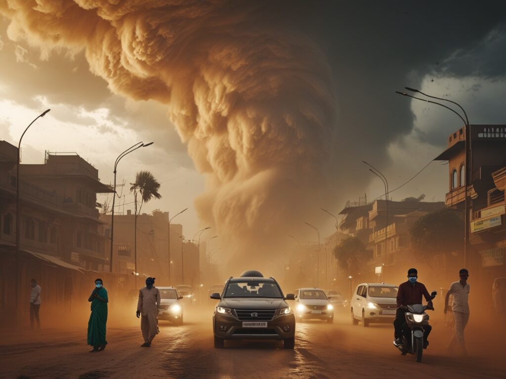 dust storm alert