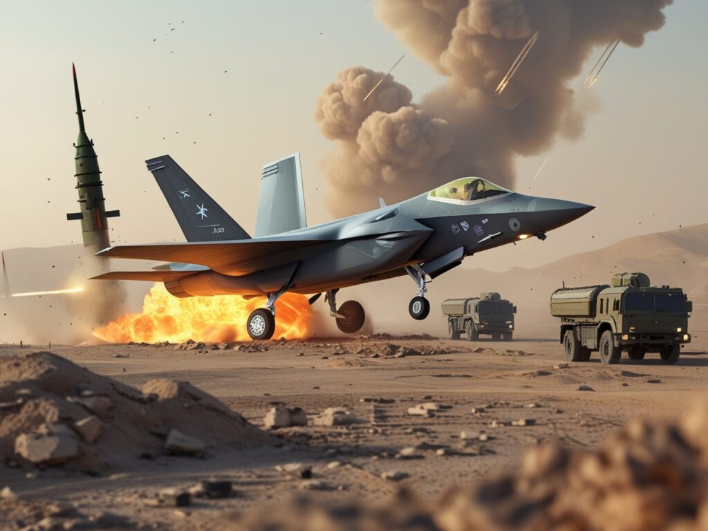Third Israeli fighter jet shot down