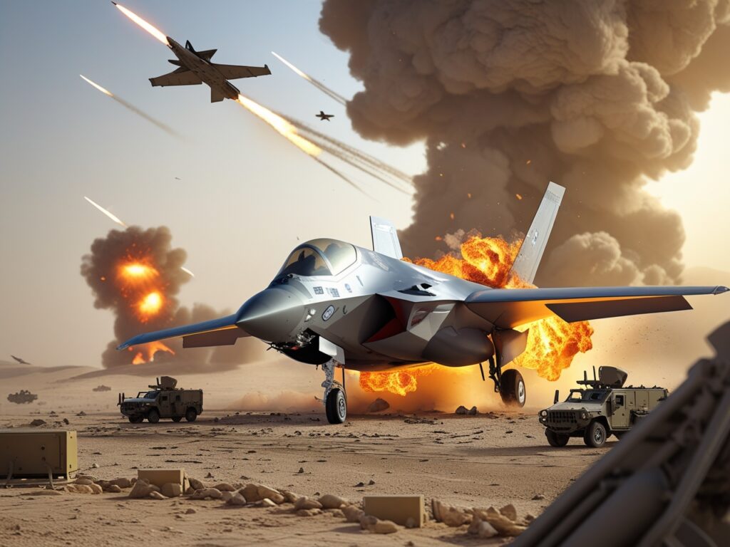 Third Israeli fighter jet shot down