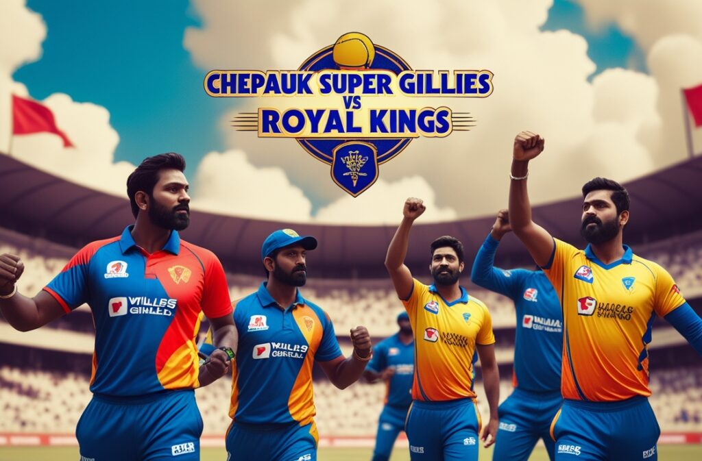 TNPL 2025 Match 6: Chepauk Super Gillies vs Nellai Royal Kings