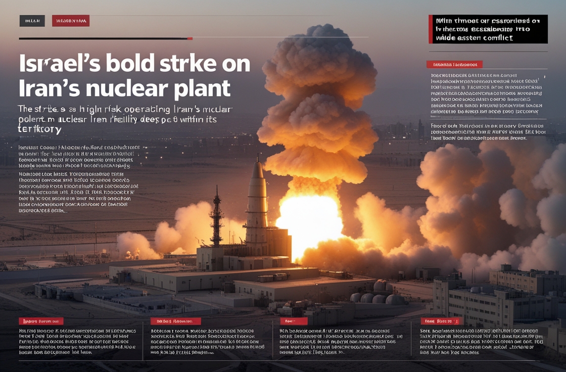 Israel strikes Iran nuclear plant